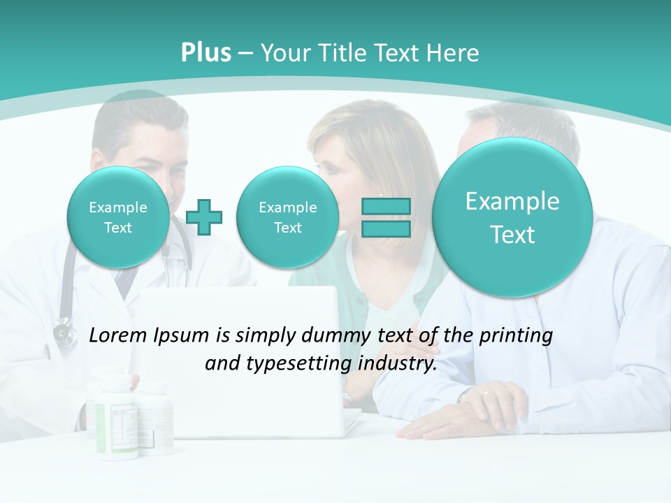 Medicare Diagnosis Problem PowerPoint Template