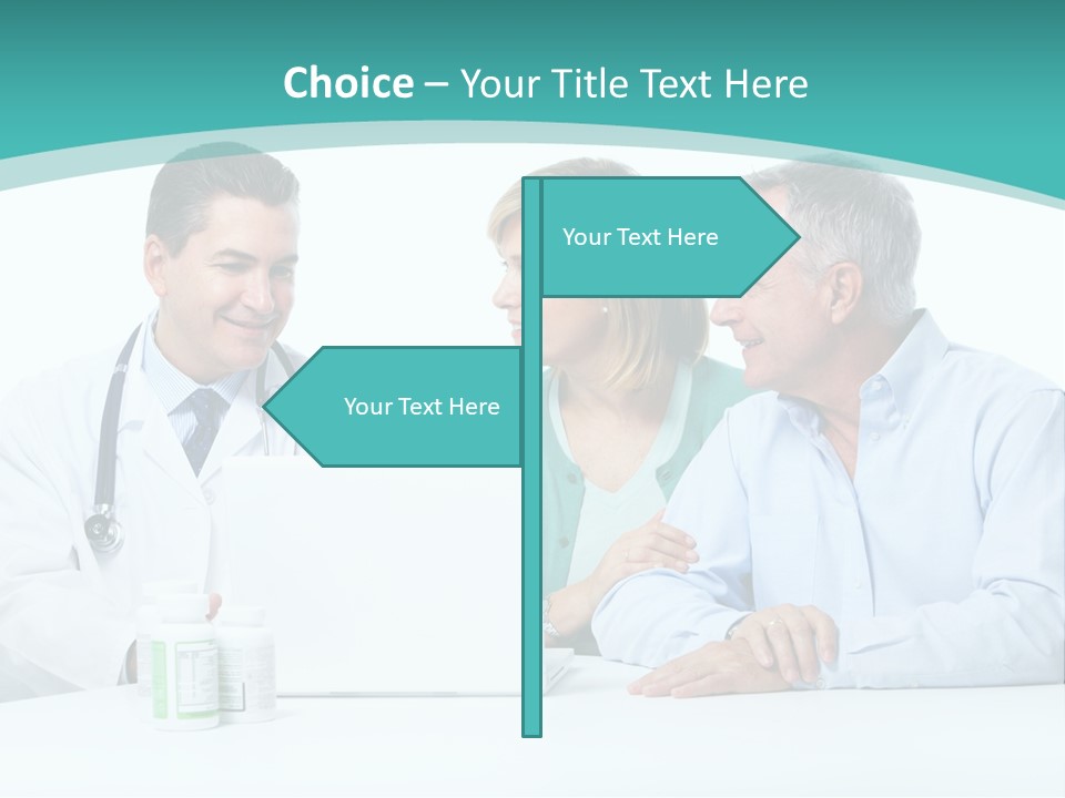 Medicare Diagnosis Problem PowerPoint Template