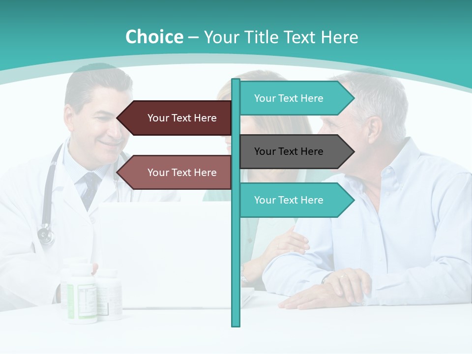 Medicare Diagnosis Problem PowerPoint Template