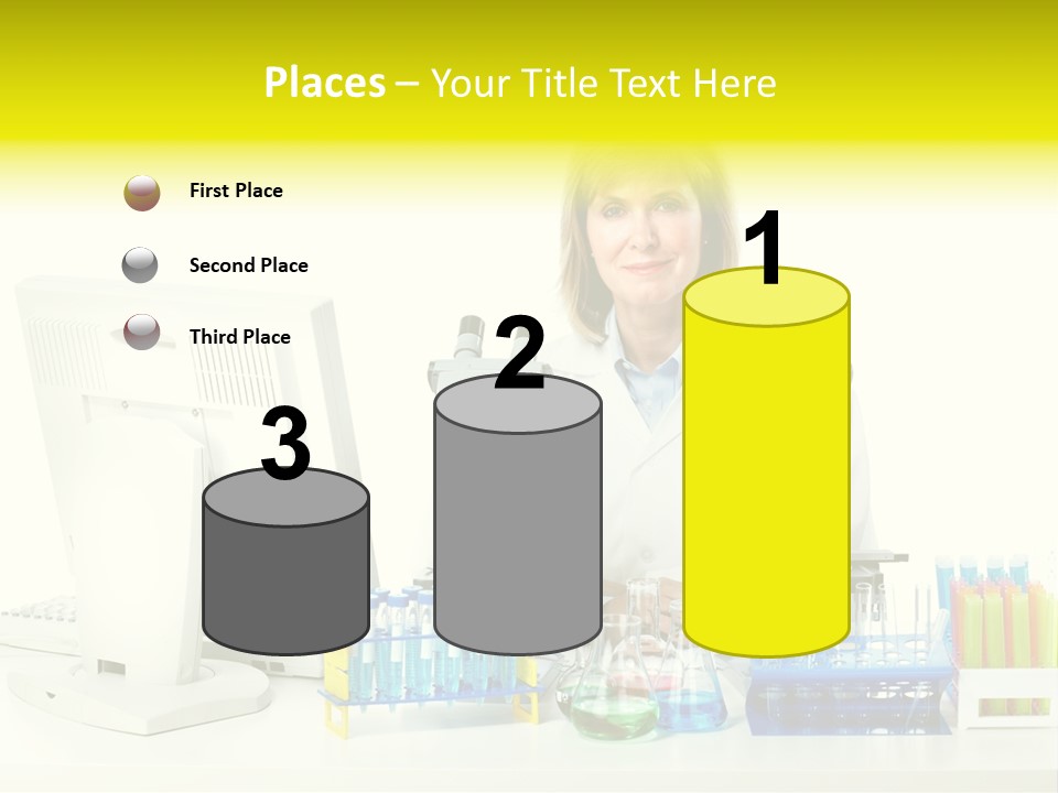Biochemistry Research Optical PowerPoint Template