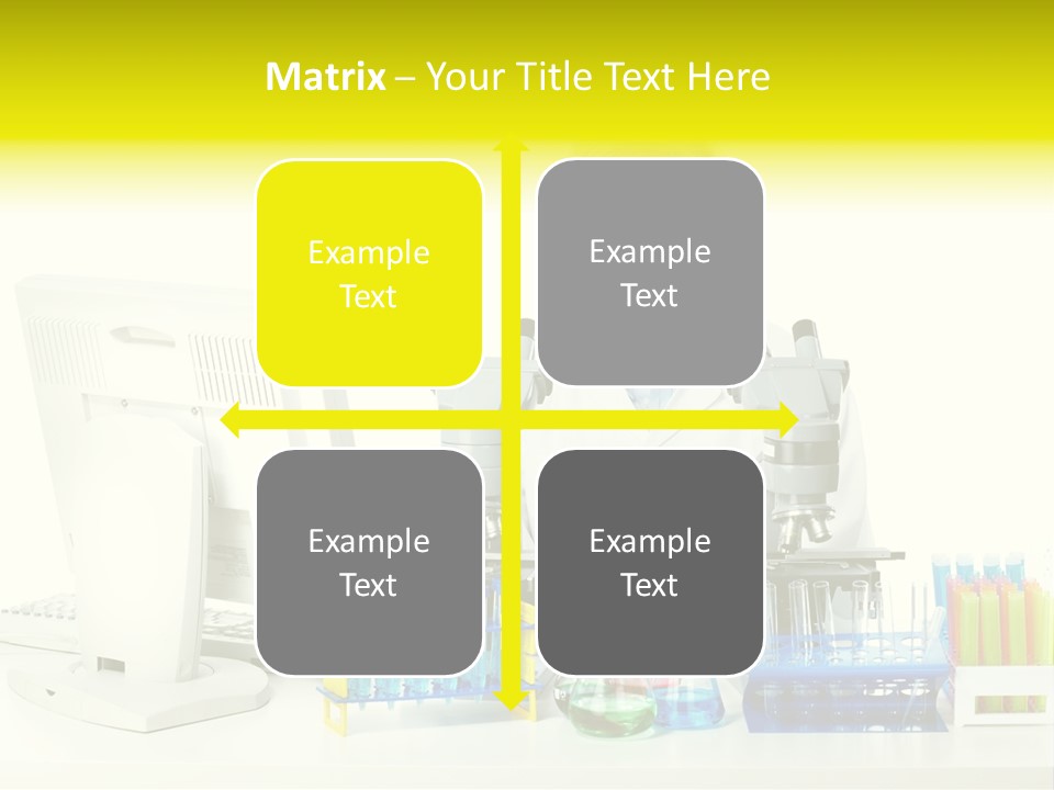 Biochemistry Research Optical PowerPoint Template