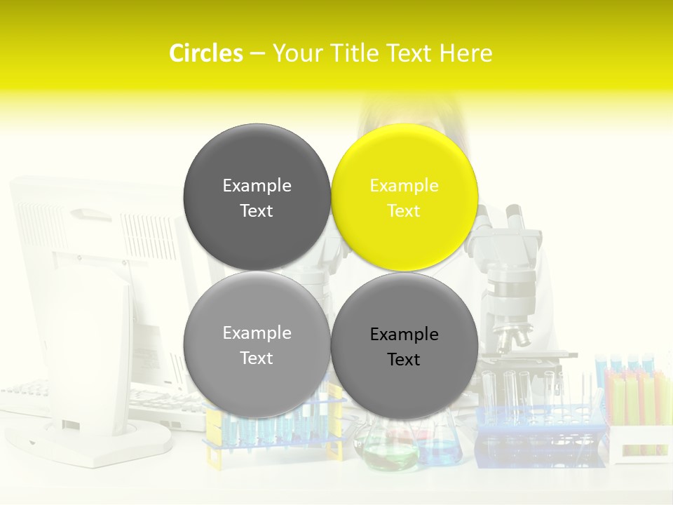 Biochemistry Research Optical PowerPoint Template