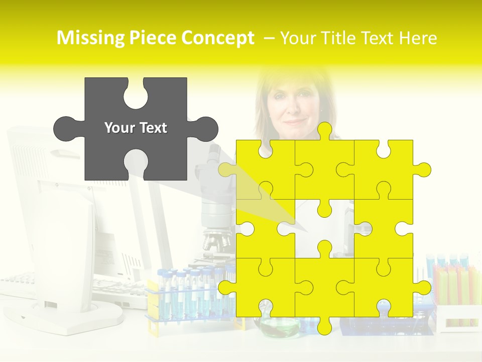 Biochemistry Research Optical PowerPoint Template