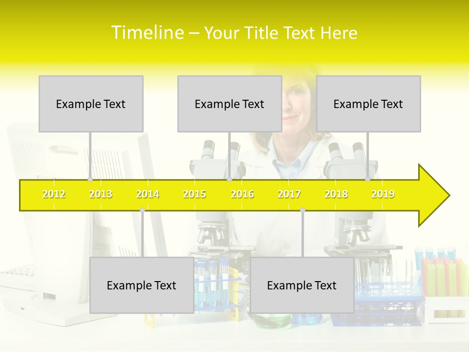 Biochemistry Research Optical PowerPoint Template