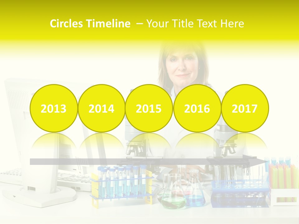 Biochemistry Research Optical PowerPoint Template