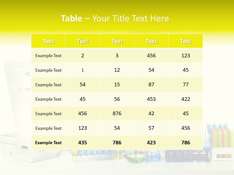 Biochemistry Research Optical PowerPoint Template