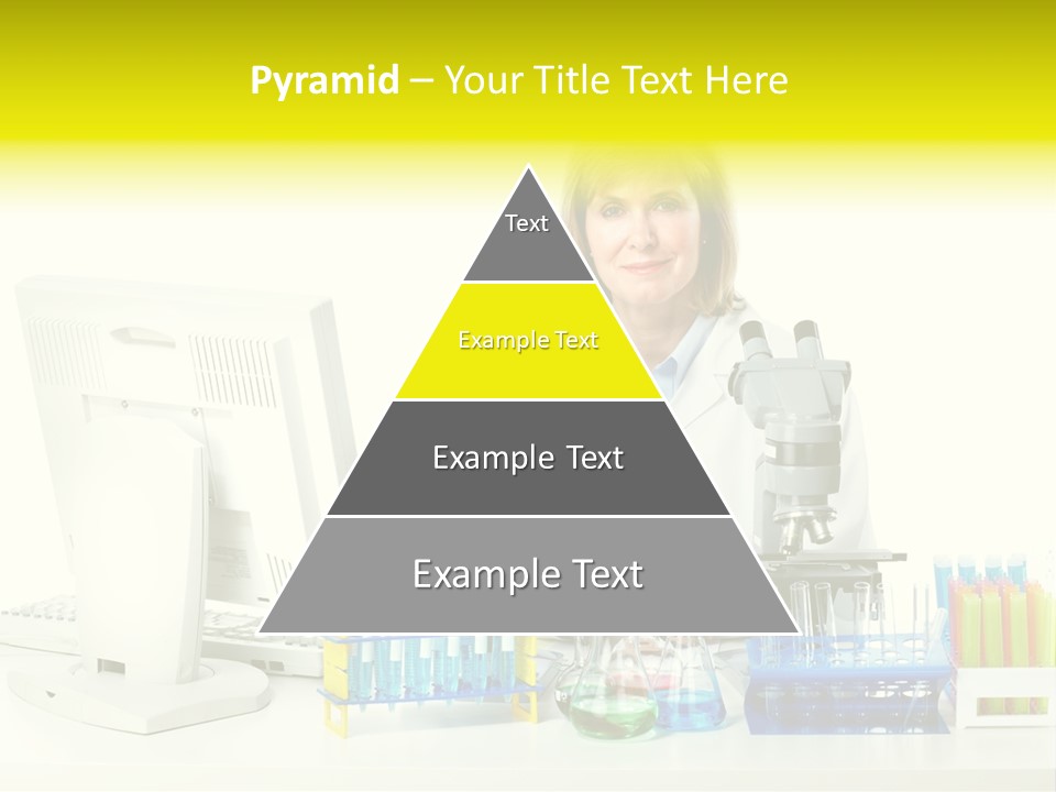 Biochemistry Research Optical PowerPoint Template