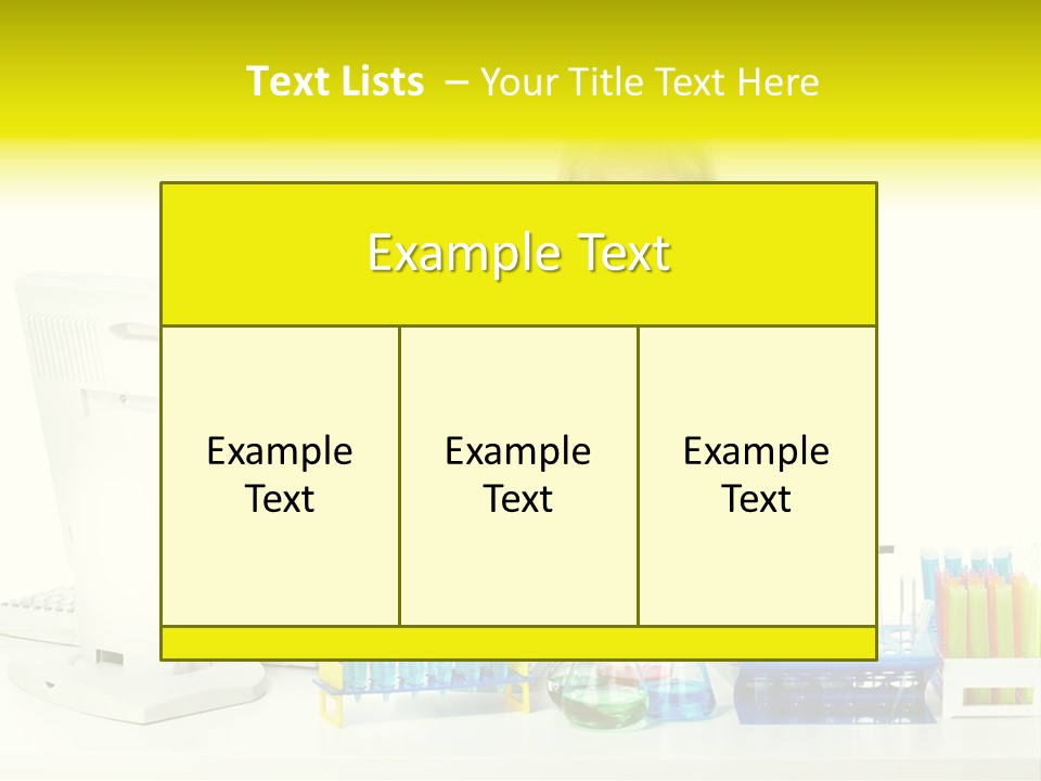 Biochemistry Research Optical PowerPoint Template