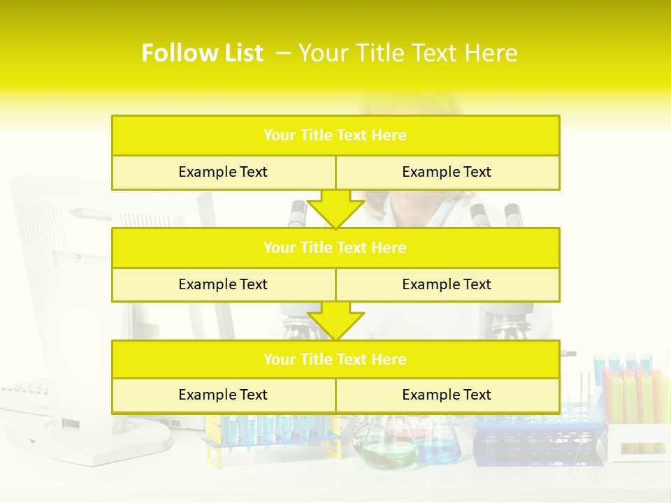 Biochemistry Research Optical PowerPoint Template