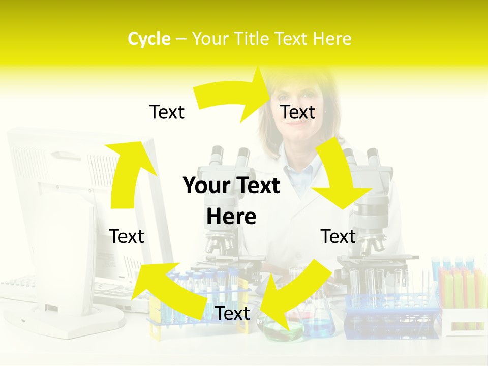 Biochemistry Research Optical PowerPoint Template