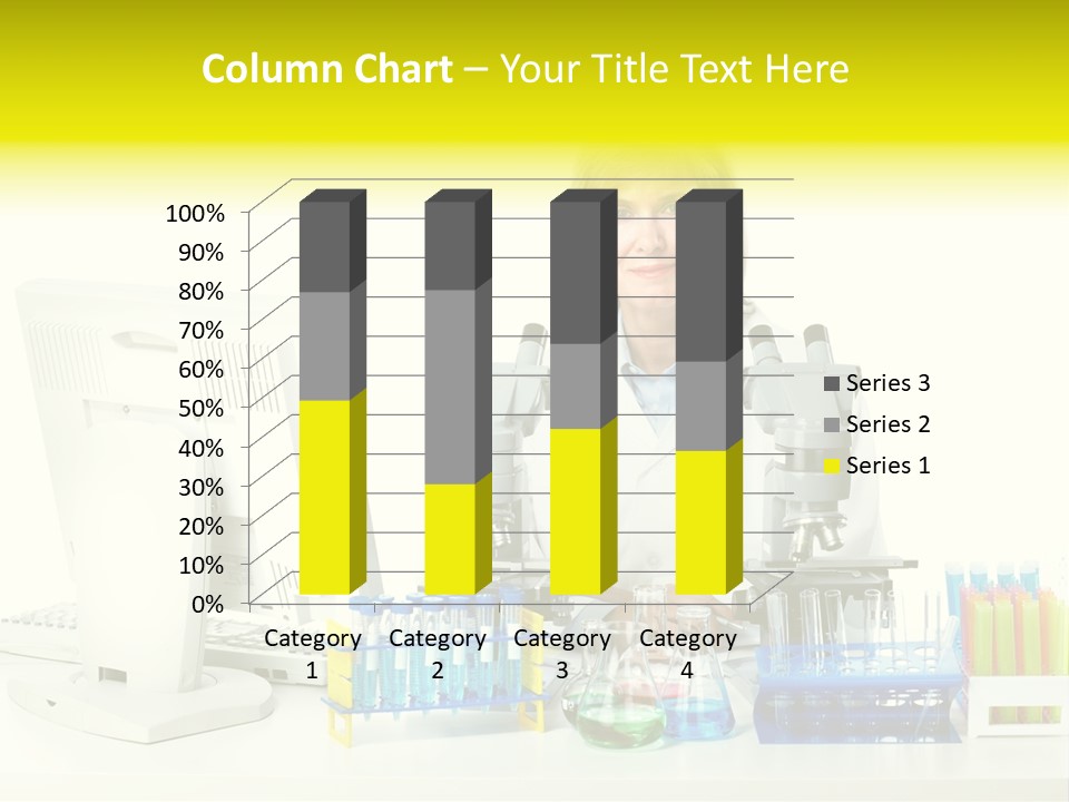Biochemistry Research Optical PowerPoint Template