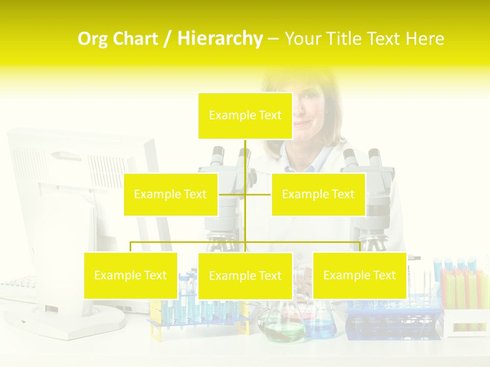 Biochemistry Research Optical PowerPoint Template