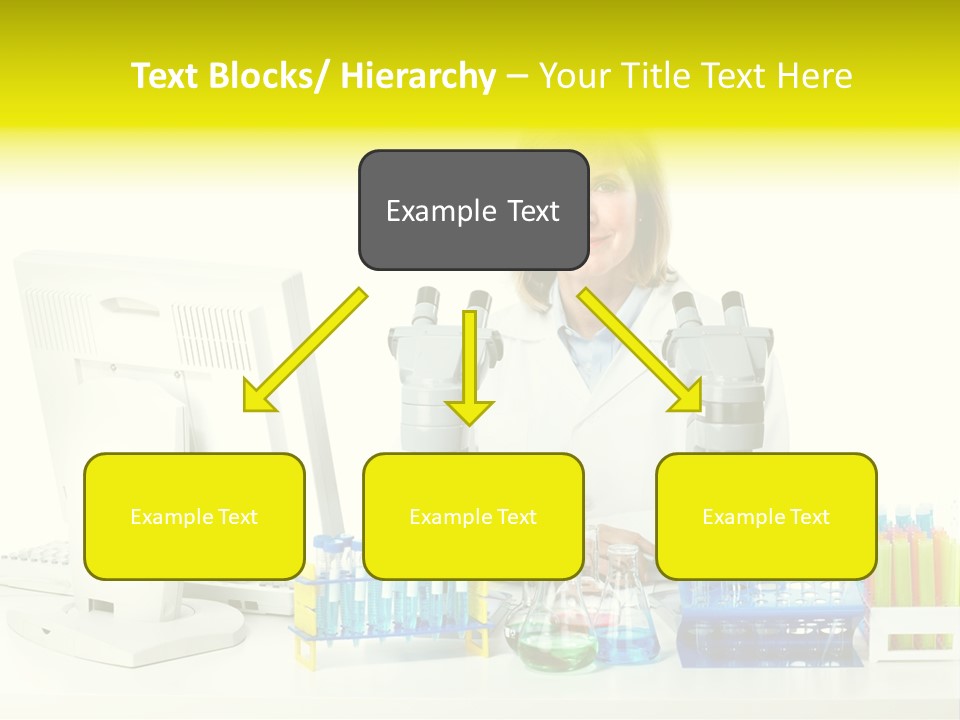 Biochemistry Research Optical PowerPoint Template