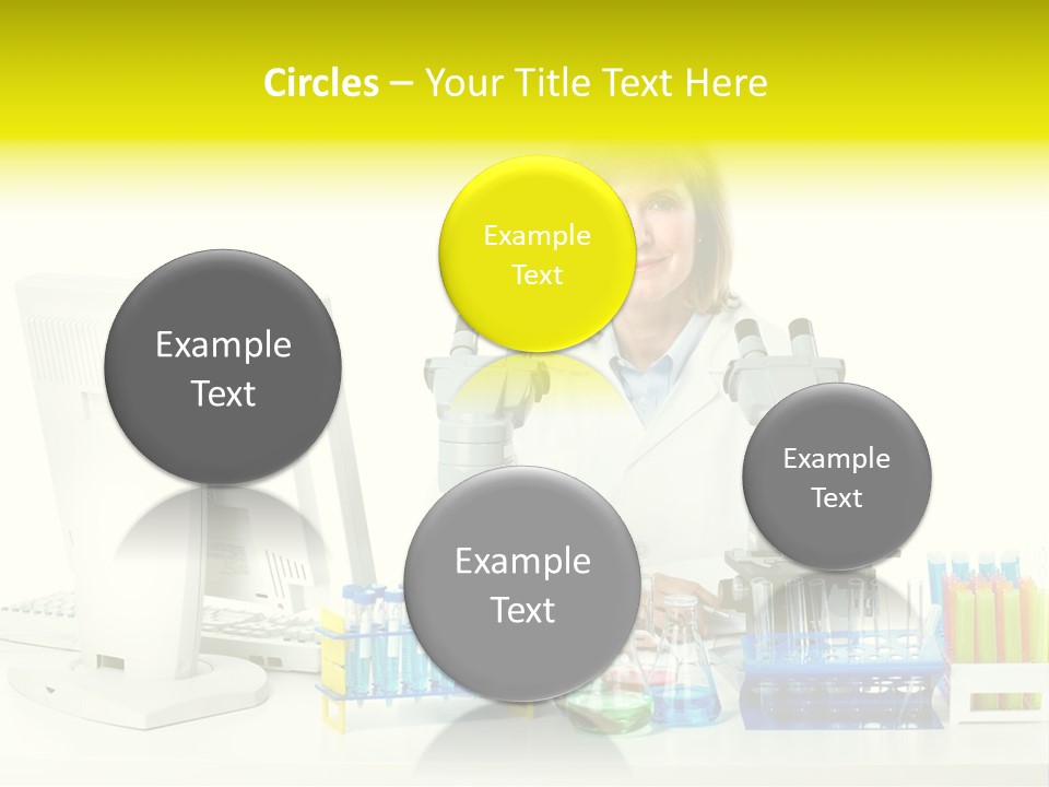 Biochemistry Research Optical PowerPoint Template