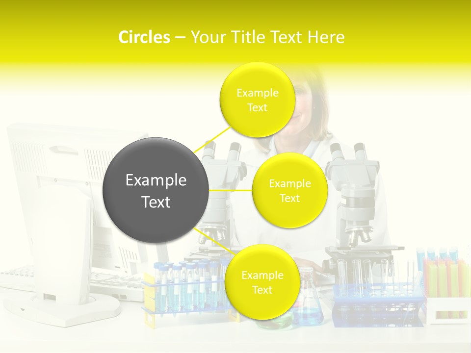 Biochemistry Research Optical PowerPoint Template