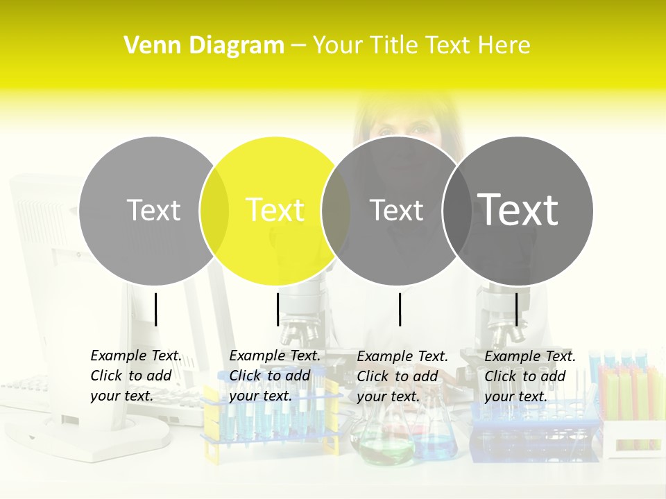 Biochemistry Research Optical PowerPoint Template