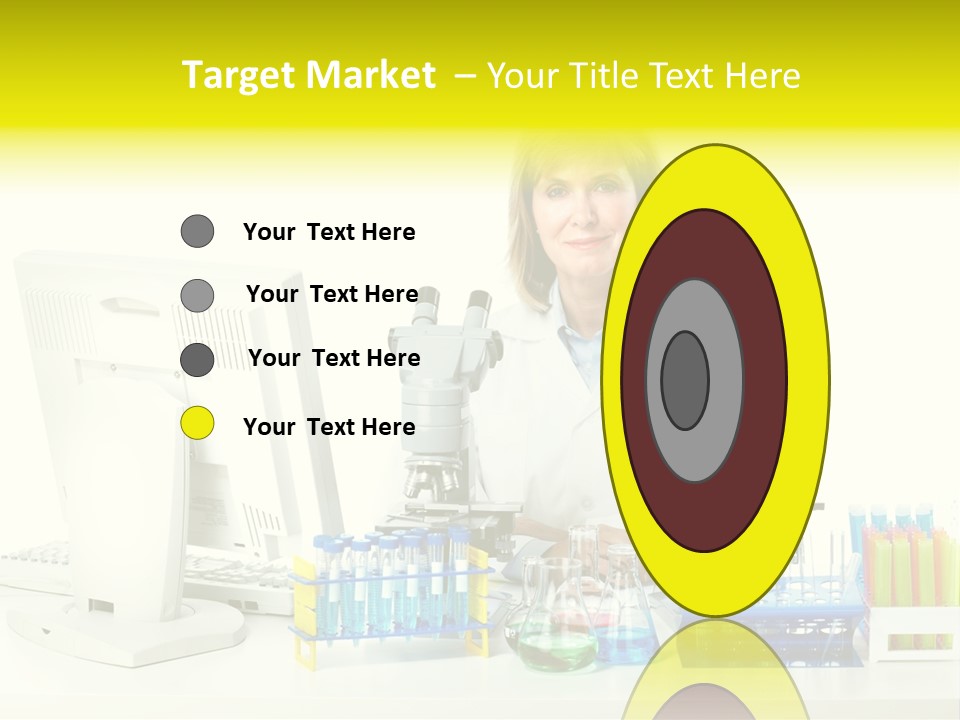 Biochemistry Research Optical PowerPoint Template