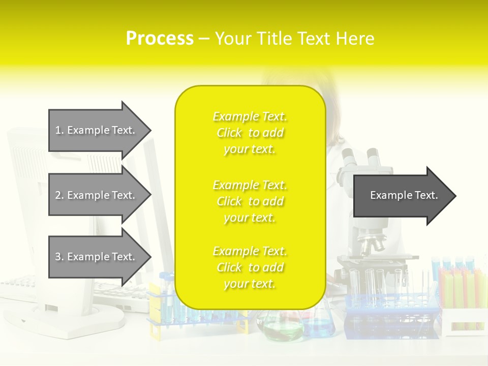 Biochemistry Research Optical PowerPoint Template