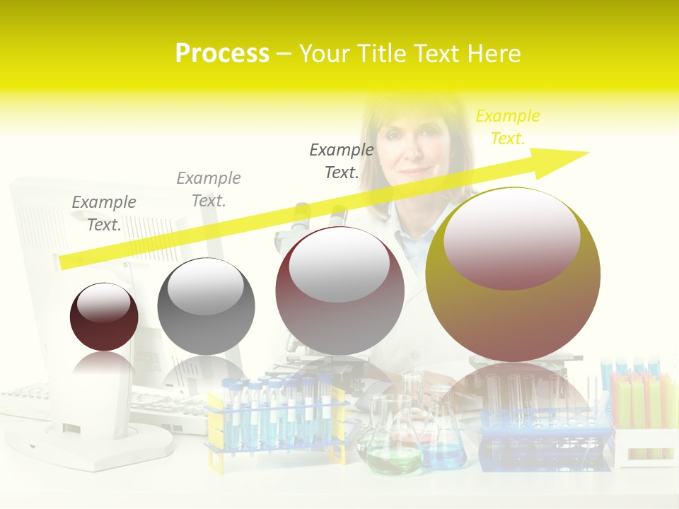 Biochemistry Research Optical PowerPoint Template