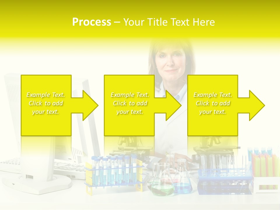 Biochemistry Research Optical PowerPoint Template