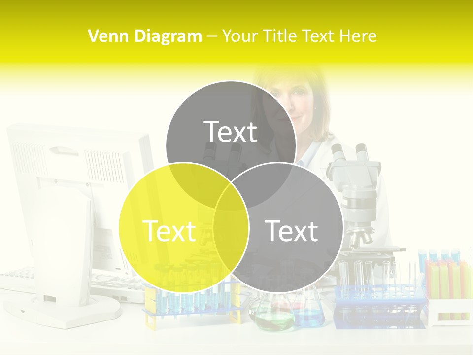 Biochemistry Research Optical PowerPoint Template