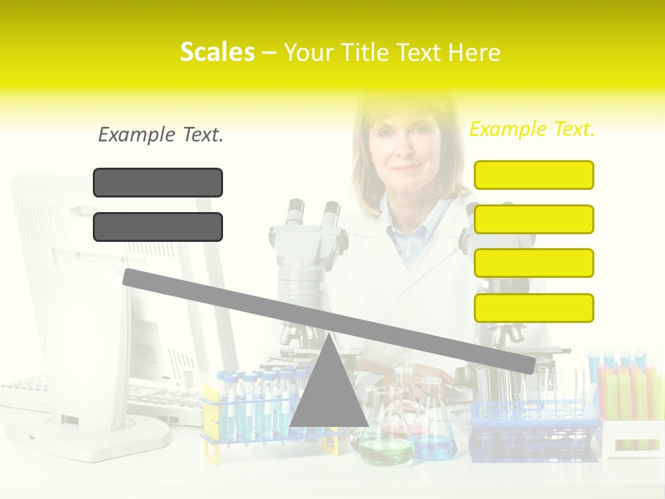 Biochemistry Research Optical PowerPoint Template