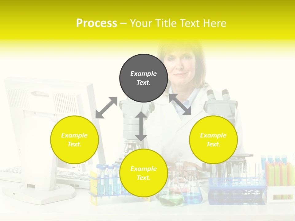 Biochemistry Research Optical PowerPoint Template