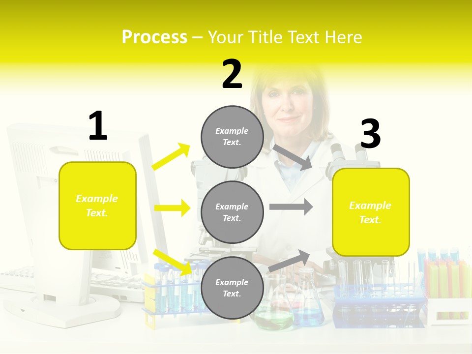Biochemistry Research Optical PowerPoint Template