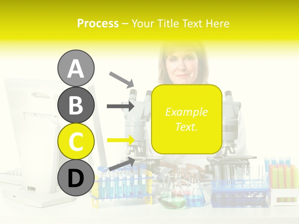 Biochemistry Research Optical PowerPoint Template