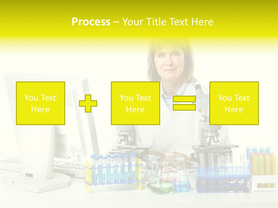 Biochemistry Research Optical PowerPoint Template