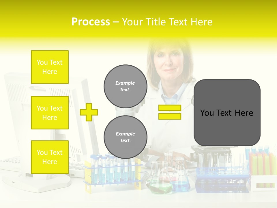 Biochemistry Research Optical PowerPoint Template