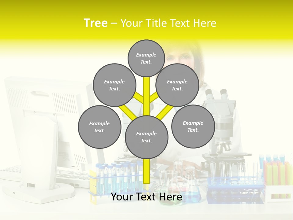 Biochemistry Research Optical PowerPoint Template