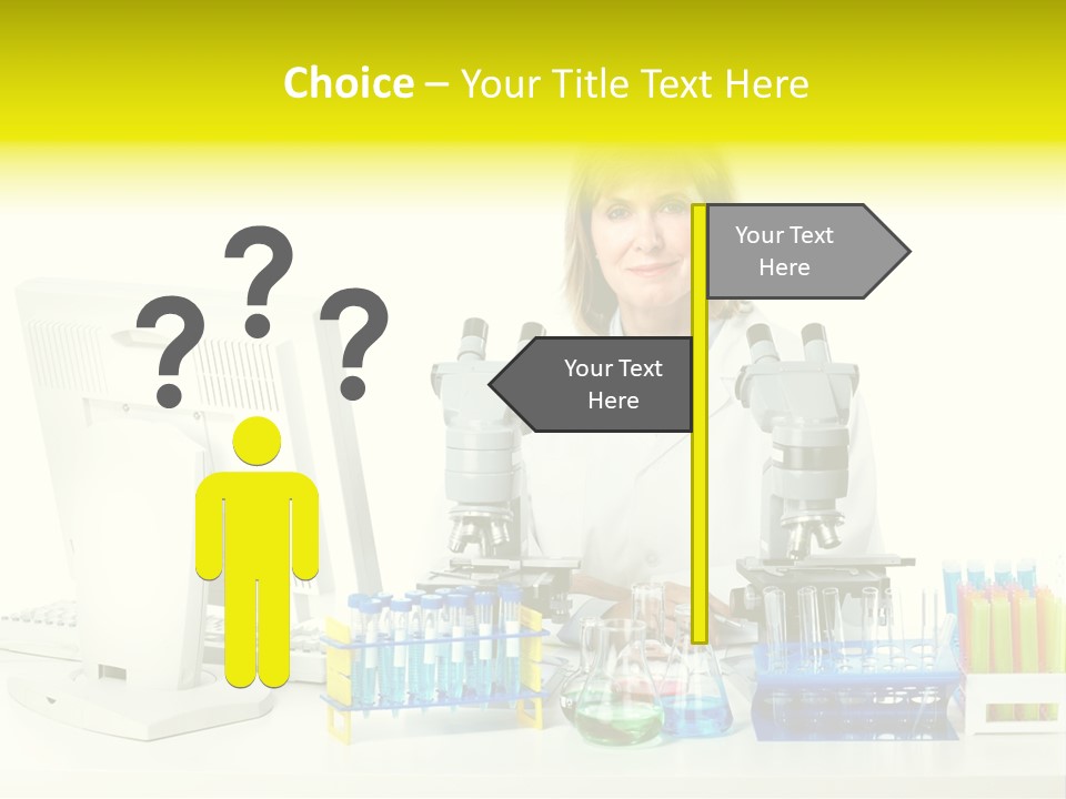 Biochemistry Research Optical PowerPoint Template