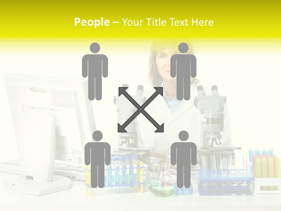 Biochemistry Research Optical PowerPoint Template