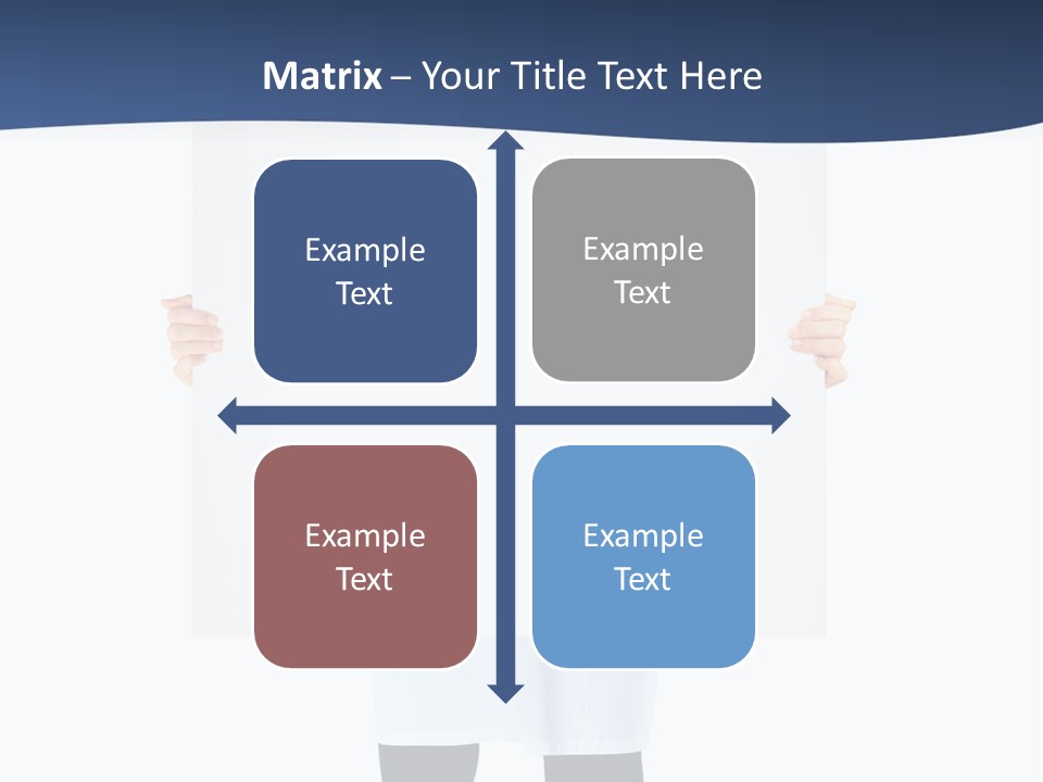 Portrait Student Care PowerPoint Template