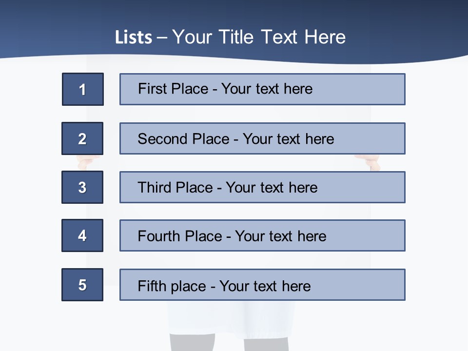 Portrait Student Care PowerPoint Template