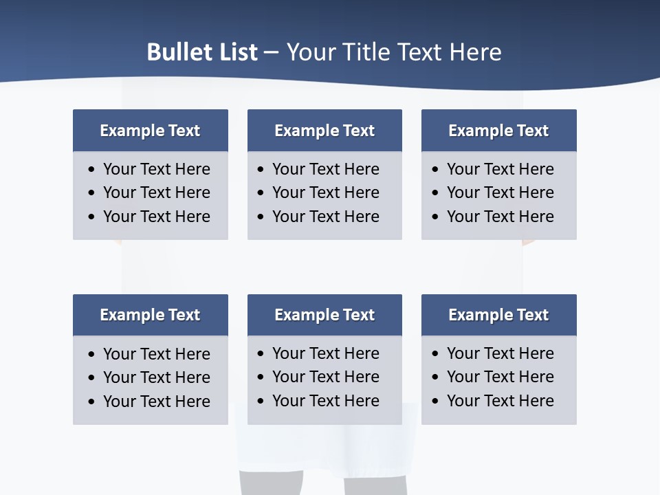 Portrait Student Care PowerPoint Template