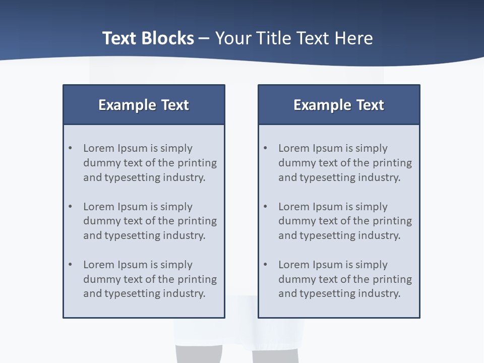 Portrait Student Care PowerPoint Template