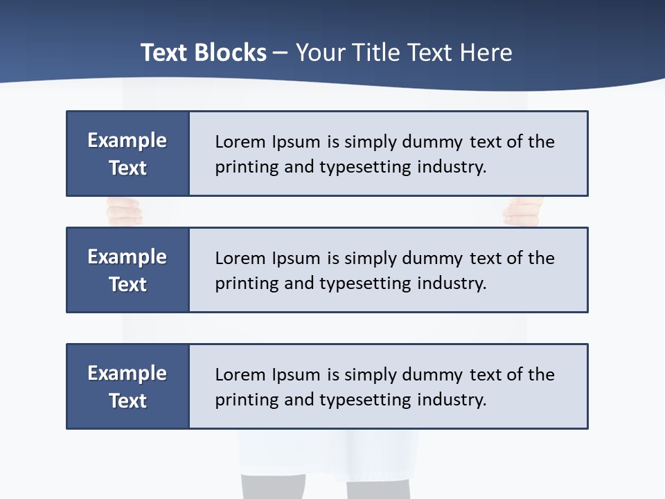 Portrait Student Care PowerPoint Template