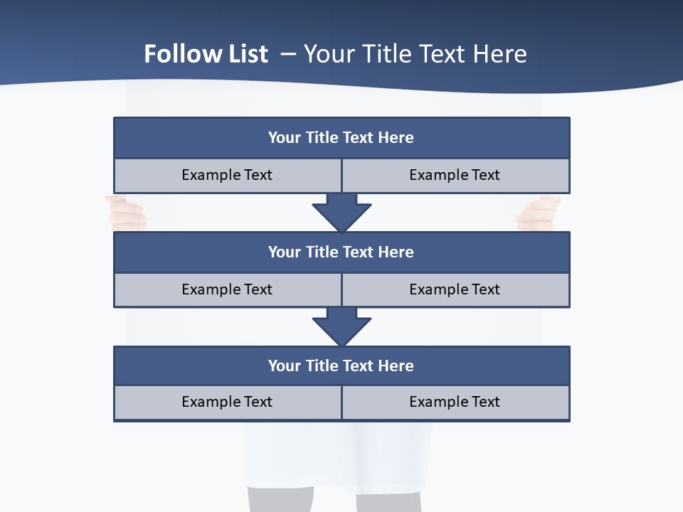 Portrait Student Care PowerPoint Template