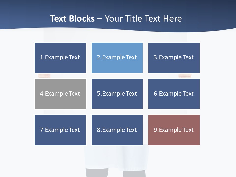 Portrait Student Care PowerPoint Template