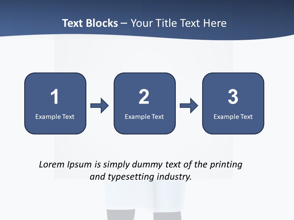 Portrait Student Care PowerPoint Template