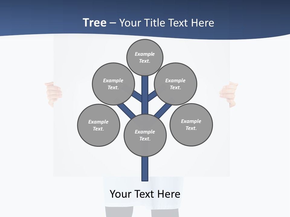 Portrait Student Care PowerPoint Template