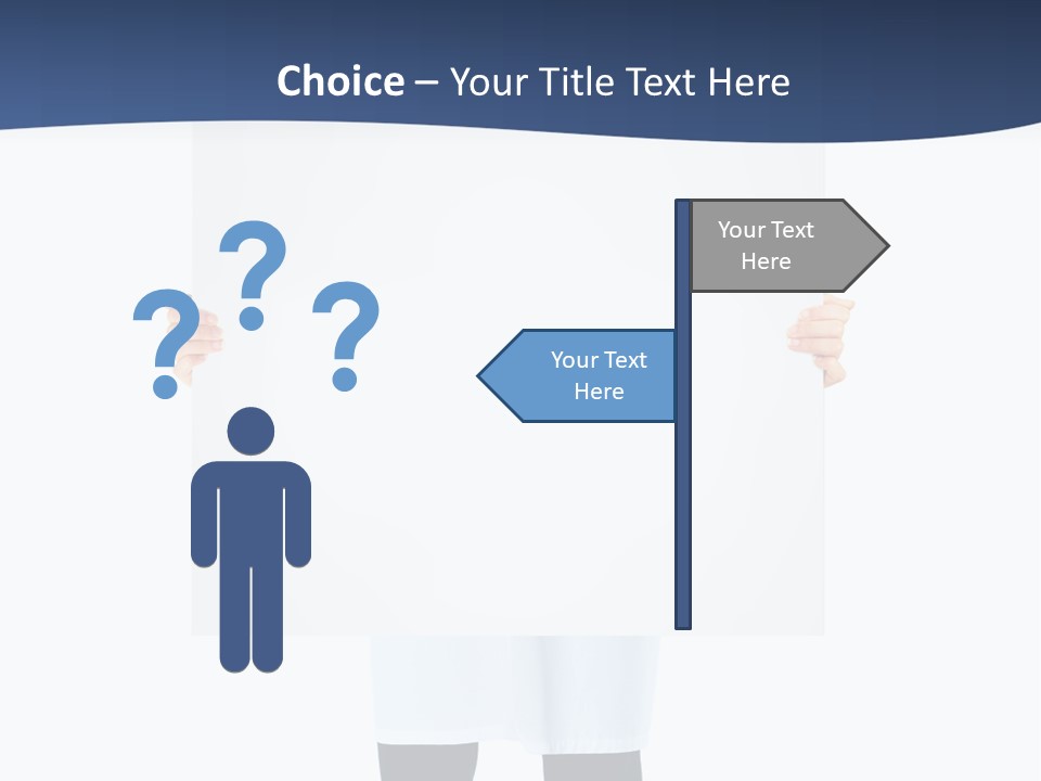 Portrait Student Care PowerPoint Template