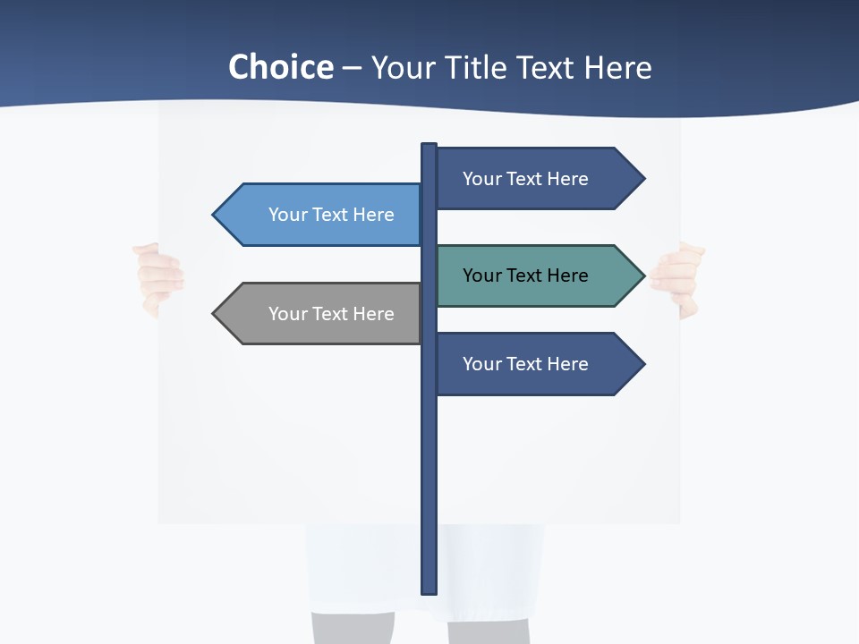 Portrait Student Care PowerPoint Template