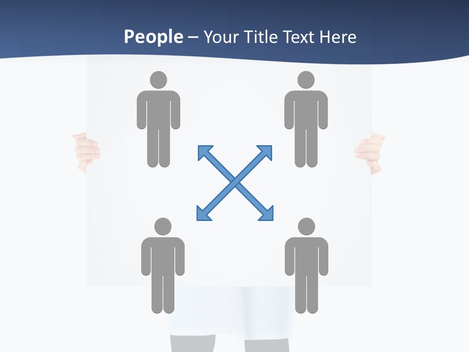 Portrait Student Care PowerPoint Template