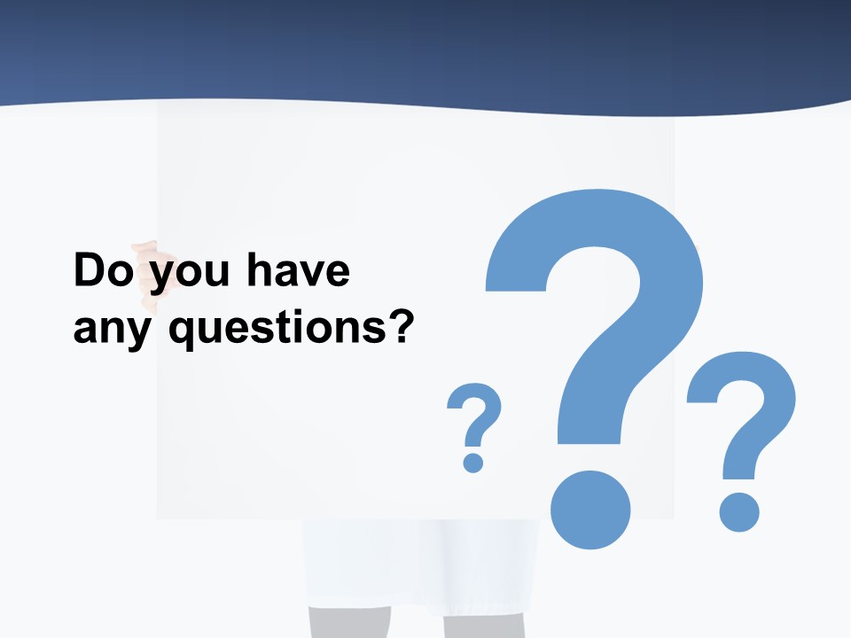 Portrait Student Care PowerPoint Template