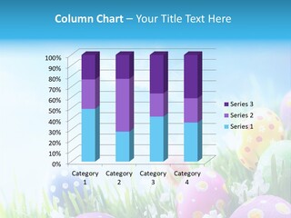 Whimsical Flower Easter Eggs Bright PowerPoint Template