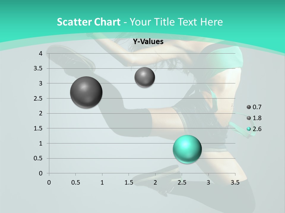 Teenager Isolated Moving PowerPoint Template