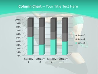 Teenager Isolated Moving PowerPoint Template